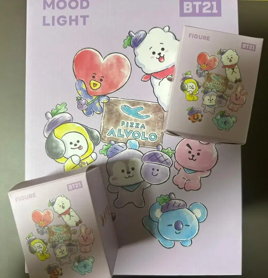 bt21피자알볼로무드등